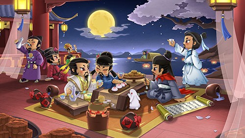 葫芦娃葫芦娃手游《八贤赏月》活动介绍 - 文章配图