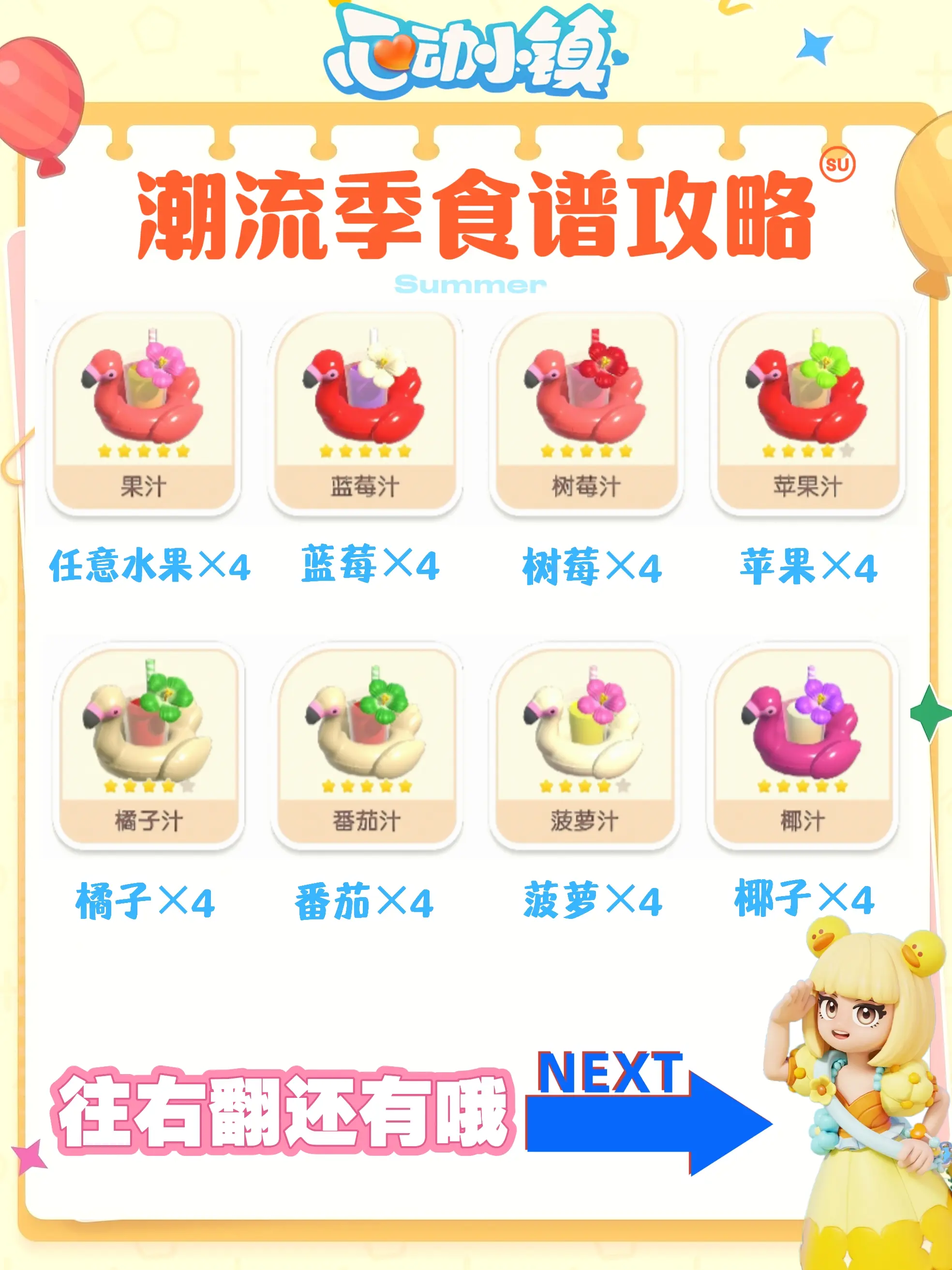 心动小镇潮流季食谱攻略 - 文章配图