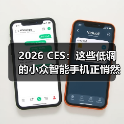 2026 CES：这些低调的小众智能手机正悄然吸引目光 - 文章配图