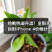 抢购热潮升温!全新未拆封iPhone 4价格炒到万元(图2) 抢购热潮升温!全新未拆封iPhone 4价格炒到万元(图2)