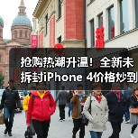 抢购热潮升温！全新未拆封iPhone 4价格炒到万元 - 文章配图
