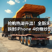 抢购热潮升温!全新未拆封iPhone 4价格炒到万元(图4) 抢购热潮升温!全新未拆封iPhone 4价格炒到万元(图4)