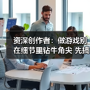 资深创作者：做游戏别在细节里钻牛角尖 先搞清核心（图4）