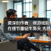 资深创作者：做游戏别在细节里钻牛角尖 先搞清核心 - 文章配图