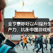 金亨泰呼吁以AI提升生产力,抗衡中国游戏规模优势(图3) 金亨泰呼吁以AI提升生产力,抗衡中国游戏规模优势(图3)
