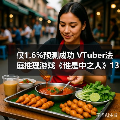 仅1.6%预测成功 VTuber法庭推理游戏《谁是中之人》13日发售 - 文章配图