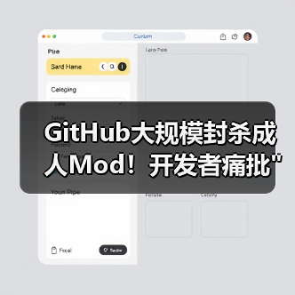 GitHub大规模封杀成人Mod！开发者痛批