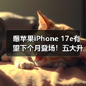 曝苹果iPhone 17e有望下个月登场!五大升级 值得期待(图3) 曝苹果iPhone 17e有望下个月登场!五大升级 值得期待(图3)