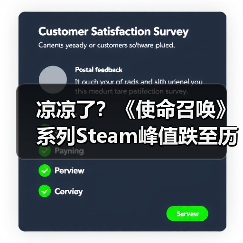 凉凉了?《使命召唤》系列Steam峰值跌至历史新低!(图2) 凉凉了?《使命召唤》系列Steam峰值跌至历史新低!(图2)