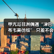 甲亢哥非洲偶遇“津巴布韦高仿版” 只差不会翻跟头 - 文章配图