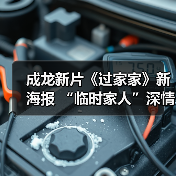 成龙新片《过家家》新海报 “临时家人”深情告白 - 文章配图
