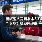 游戏退坑竟因字体太丑？玩家吐槽琐碎理由 - 文章配图