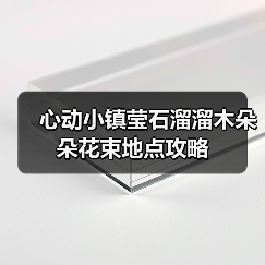 心动小镇莹石溜溜木朵朵花束地点攻略（图4）