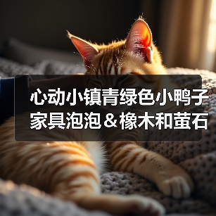 心动小镇青绿色小鸭子家具泡泡&橡木和萤石点位(图4) 心动小镇青绿色小鸭子家具泡泡&橡木和萤石点位(图4)