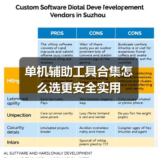 单机辅助工具合集怎么选更安全实用
