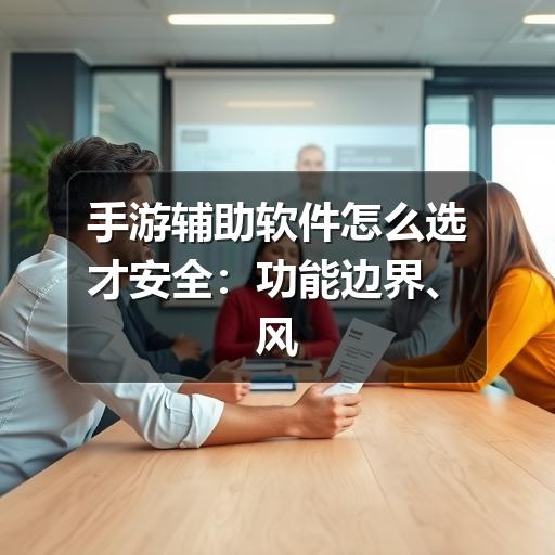 手游辅助软件怎么选才安全:功能边界、风险判断与使用建议